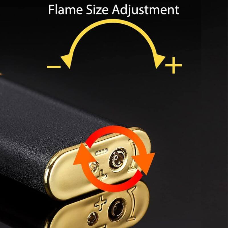 FlameZar Embossed Mate Lighter