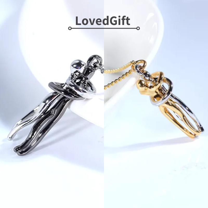 1+1 FREE | LovedGift™ Gold Hug Necklace