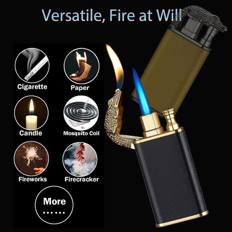 FlameZar Embossed Mate Lighter