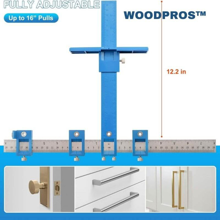 WoodPros™ Punch Locator Drill Guide