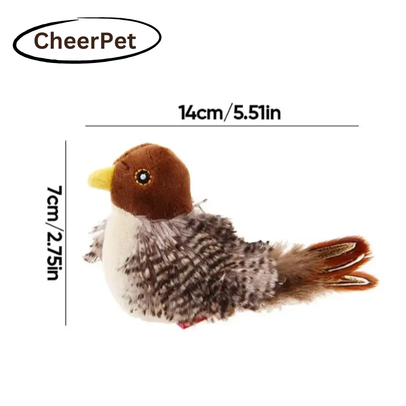 1+1 FREE | CheerPet Cat Bird Toy