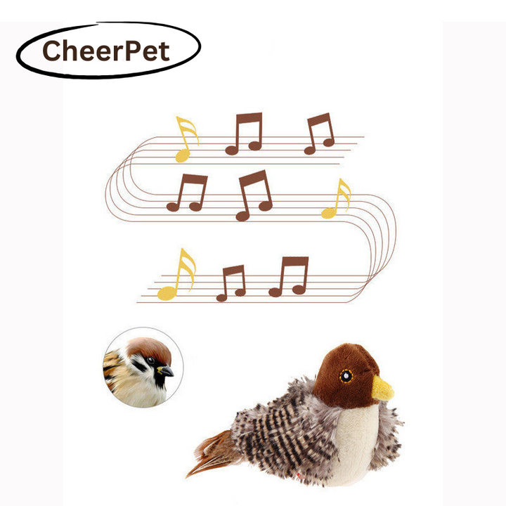 1+1 FREE | CheerPet Cat Bird Toy