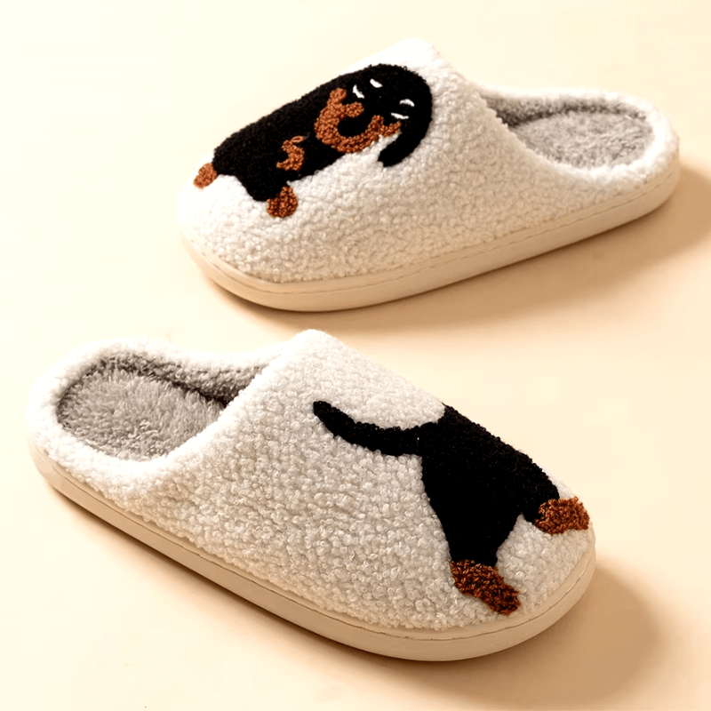 Dachshund Slip-on Slippers