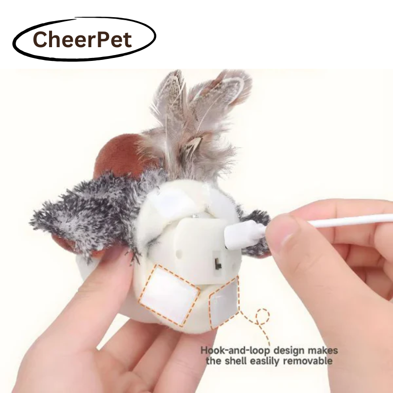 1+1 FREE | CheerPet Cat Bird Toy