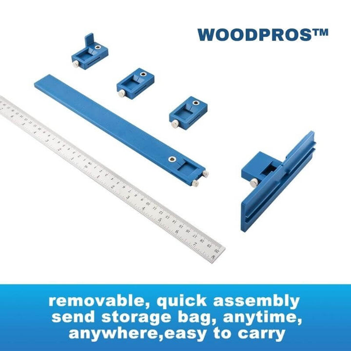 WoodPros™ Punch Locator Drill Guide