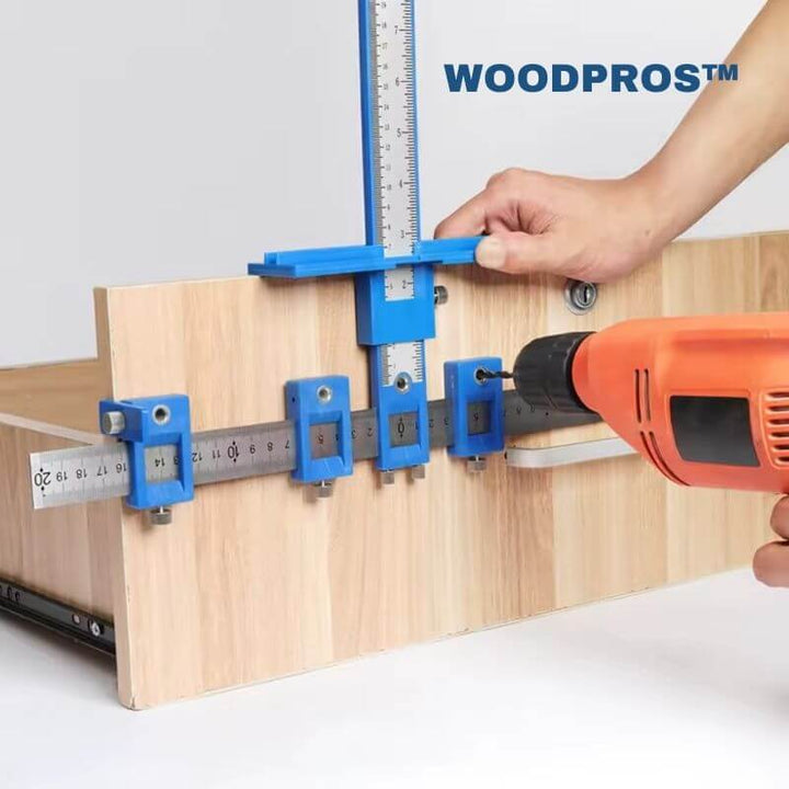 WoodPros™ Punch Locator Drill Guide