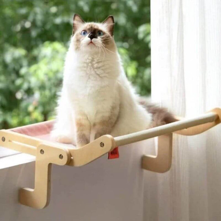 CatSleep Wooden Cat Hammock Bed