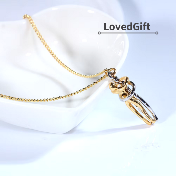 1+1 FREE | LovedGift™ Gold Hug Necklace