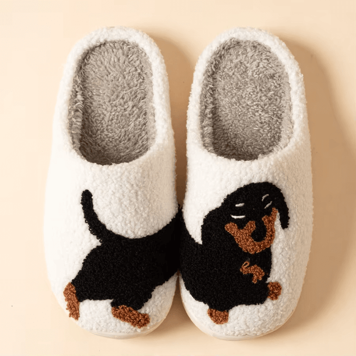 Dachshund Slip-on Slippers