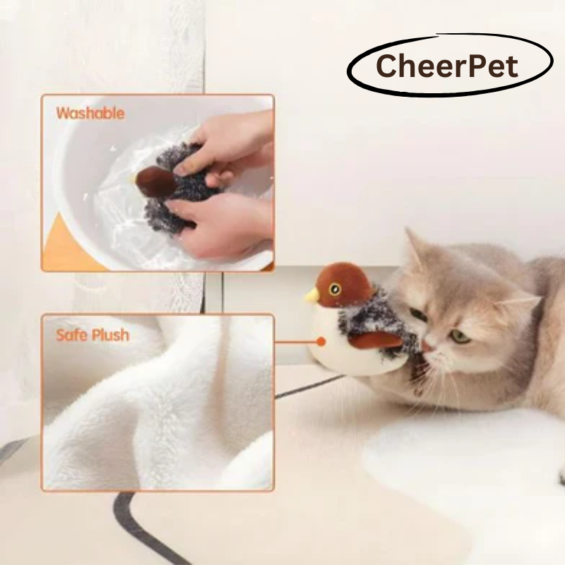 1+1 FREE | CheerPet Cat Bird Toy