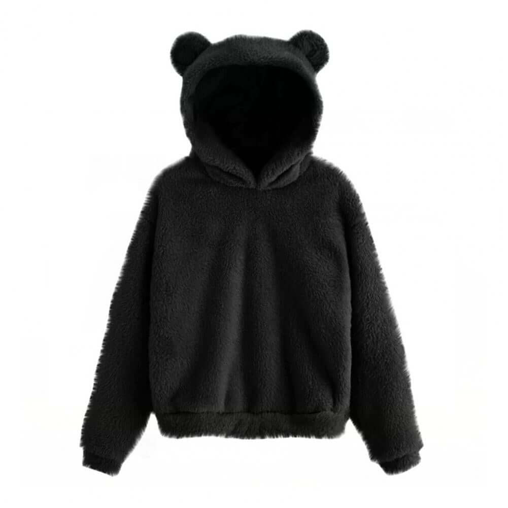 Plush Bunny Charm Hoodie - Free Shipping!