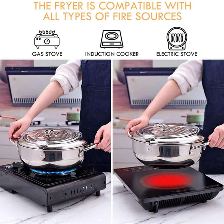 Master Fryer With Thermometer - Coolpho