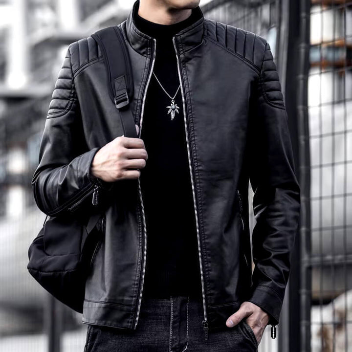 DIOT-MILAN CLASSIC LEATHER JACKET