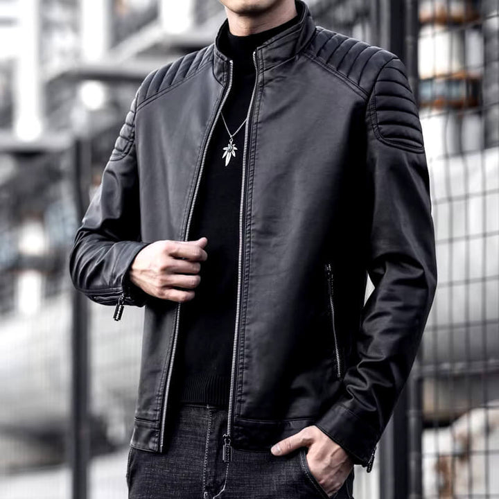 DIOT-MILAN CLASSIC LEATHER JACKET