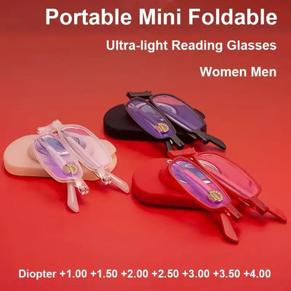 ClearPack™ Ultra-Compact Folding Reading Glasses