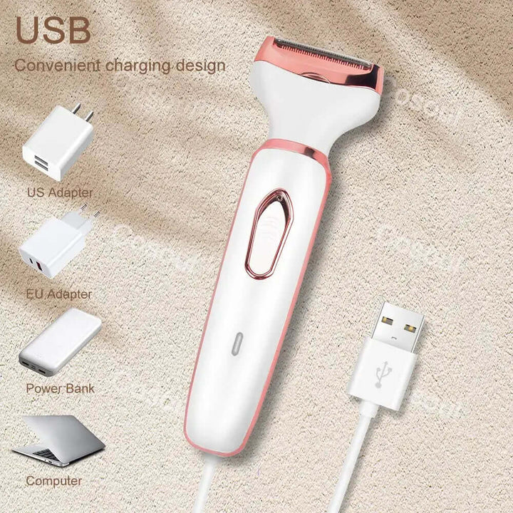 FemPro 4 in 1 Women Hair Removal Shaver