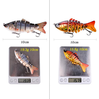 Aorace™ Lifelike Multi-Joint Swimbait – 6/7 Segment Fishing Lure