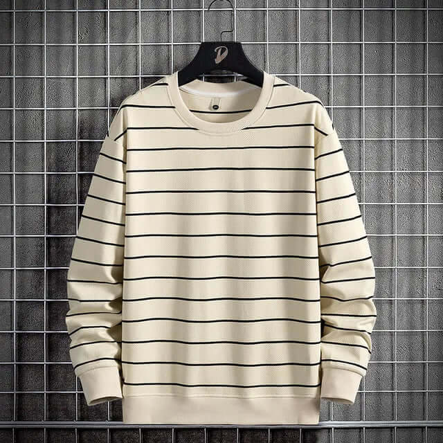 50% OFF + Free Shipping! I Spring Stripe O-Neck Sweatshirt