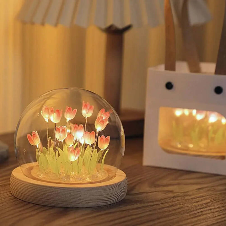 DIY Round Radiant Tulip Night Light