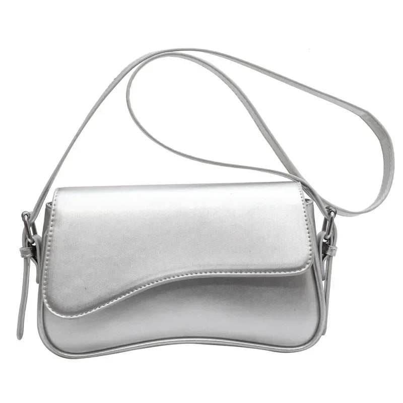 LuxeEra™ Vintage Leather  Flap Crossbody Bag