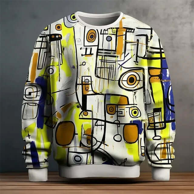 Men's Graphic 3D Sweatshirt