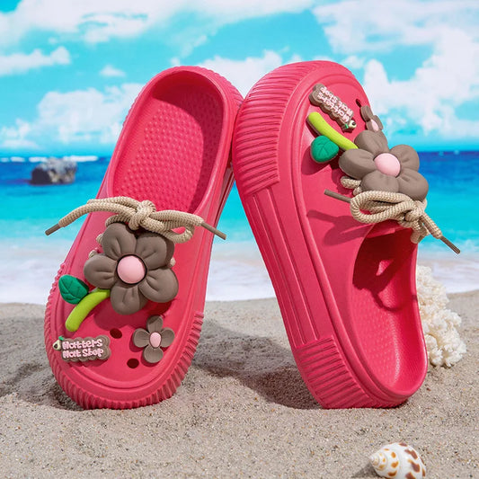 FlowerMaria™ Summer Flowers Women Cute Slippers