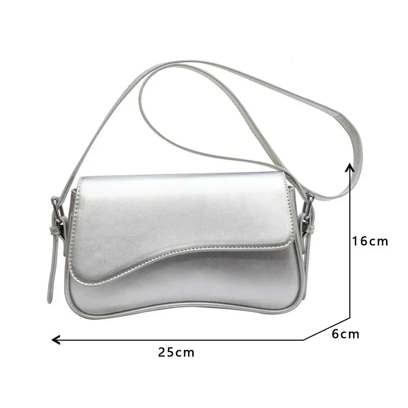 LuxeEra™ Vintage Leather  Flap Crossbody Bag