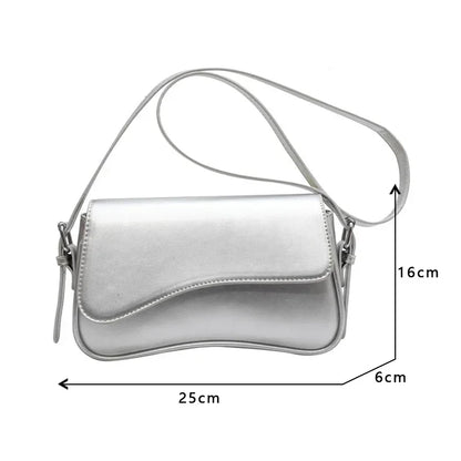 LuxeEra™ Vintage Leather  Flap Crossbody Bag