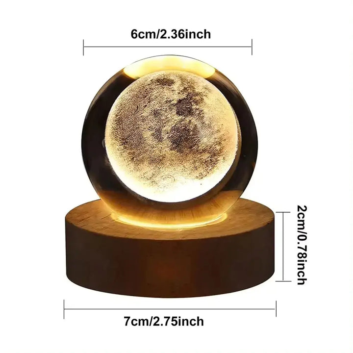 CosmoHome 3D Crystal Ball Lamp