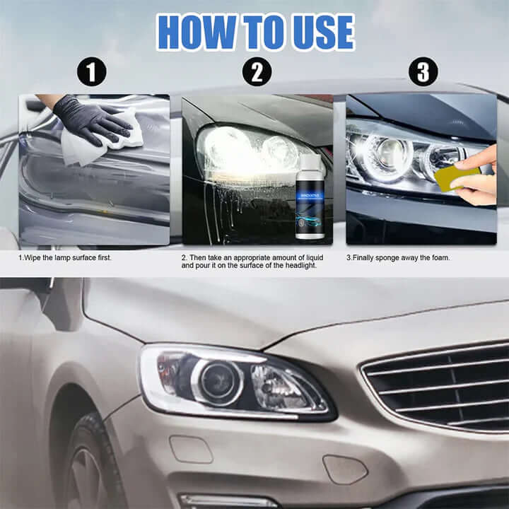 ShineView™ Car Headlight Repair Fluid - Free Shipping!