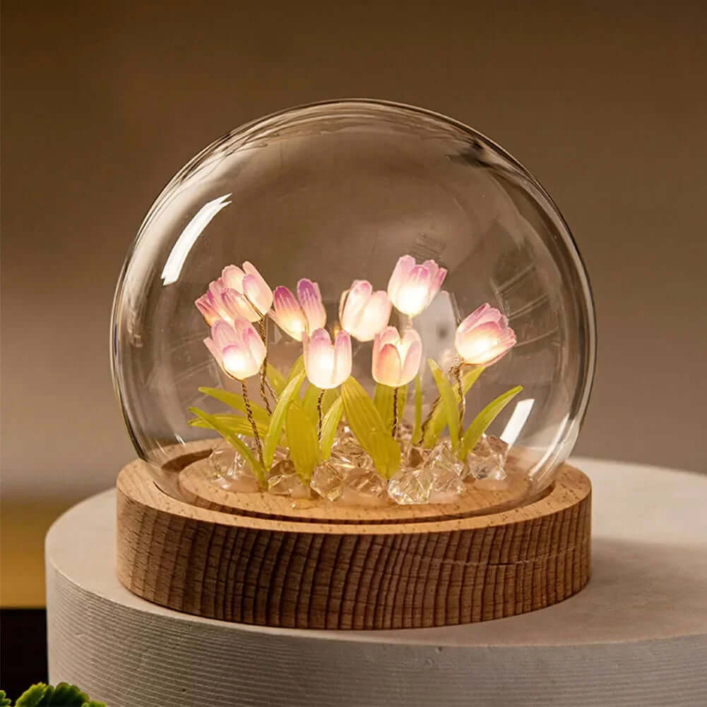 DIY Round Radiant Tulip Night Light