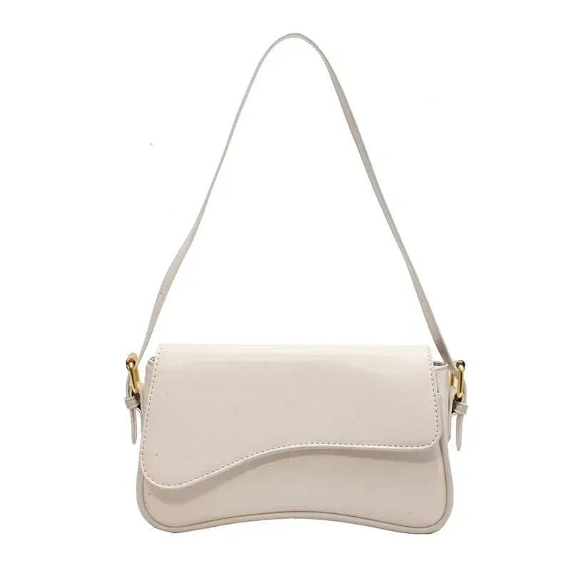 LuxeEra™ Vintage Leather  Flap Crossbody Bag