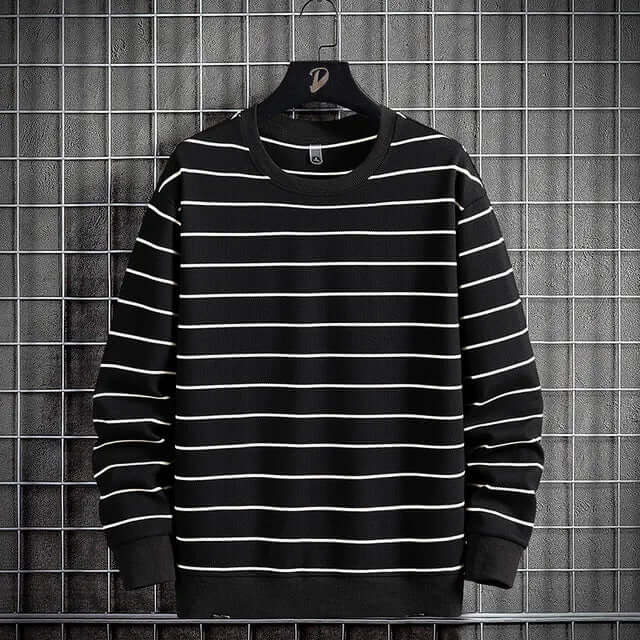 50% OFF + Free Shipping! I Spring Stripe O-Neck Sweatshirt