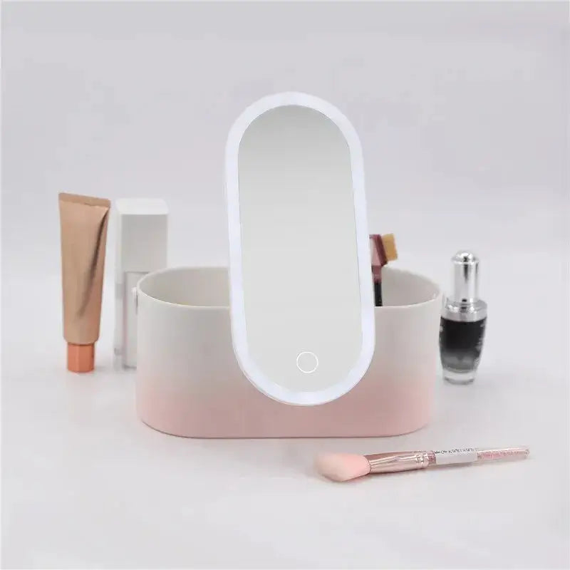 50% OFF | ProMakeup Box with LED Light Mirror