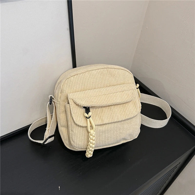 CordiGo™ Corduroy Crossbody Bag