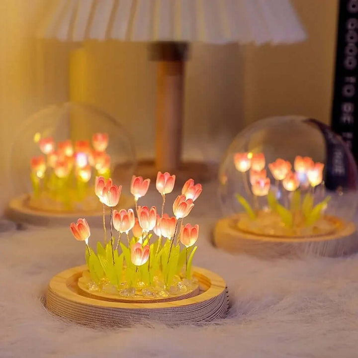 DIY Round Radiant Tulip Night Light