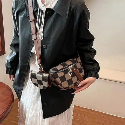 CheckMate™ Retro Saddle Bag