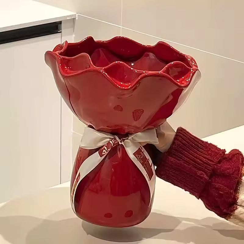 Roséa™ Bloomform Ceramic Vase