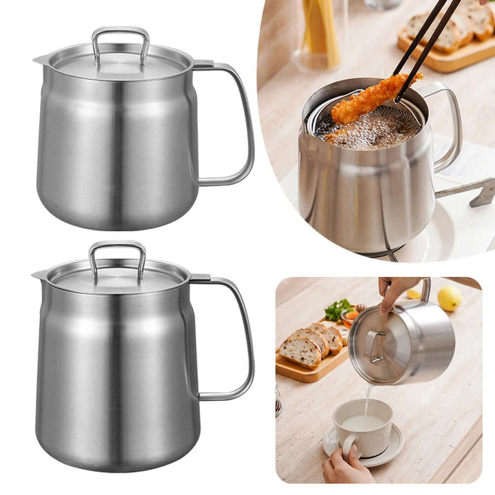 2-in-1 Oil Strainer Pot