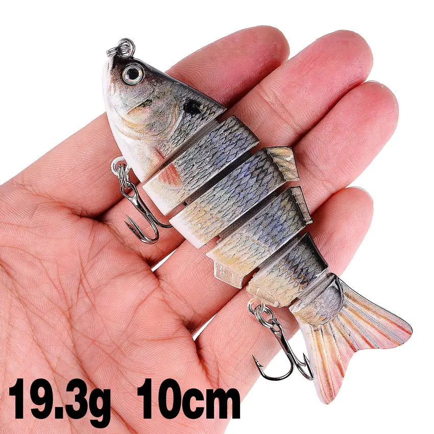 Aorace™ Lifelike Multi-Joint Swimbait – 6/7 Segment Fishing Lure