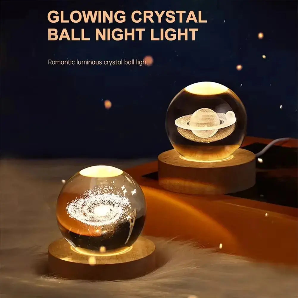 CosmoHome 3D Crystal Ball Lamp