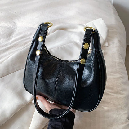 MiniChic™ Solid Shoulder Crossbody Bag