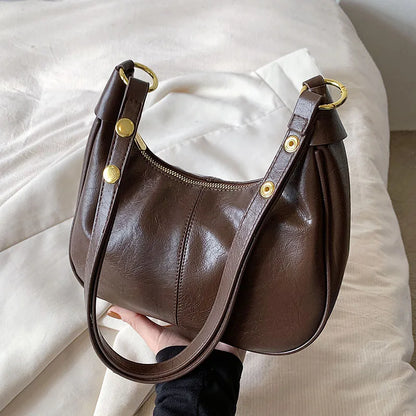 MiniChic™ Solid Shoulder Crossbody Bag
