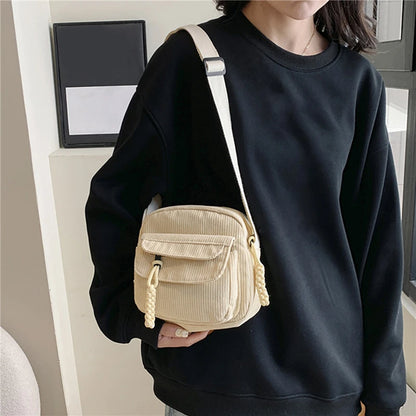 CordiGo™ Corduroy Crossbody Bag