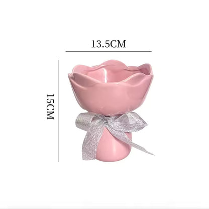 Roséa™ Bloomform Ceramic Vase