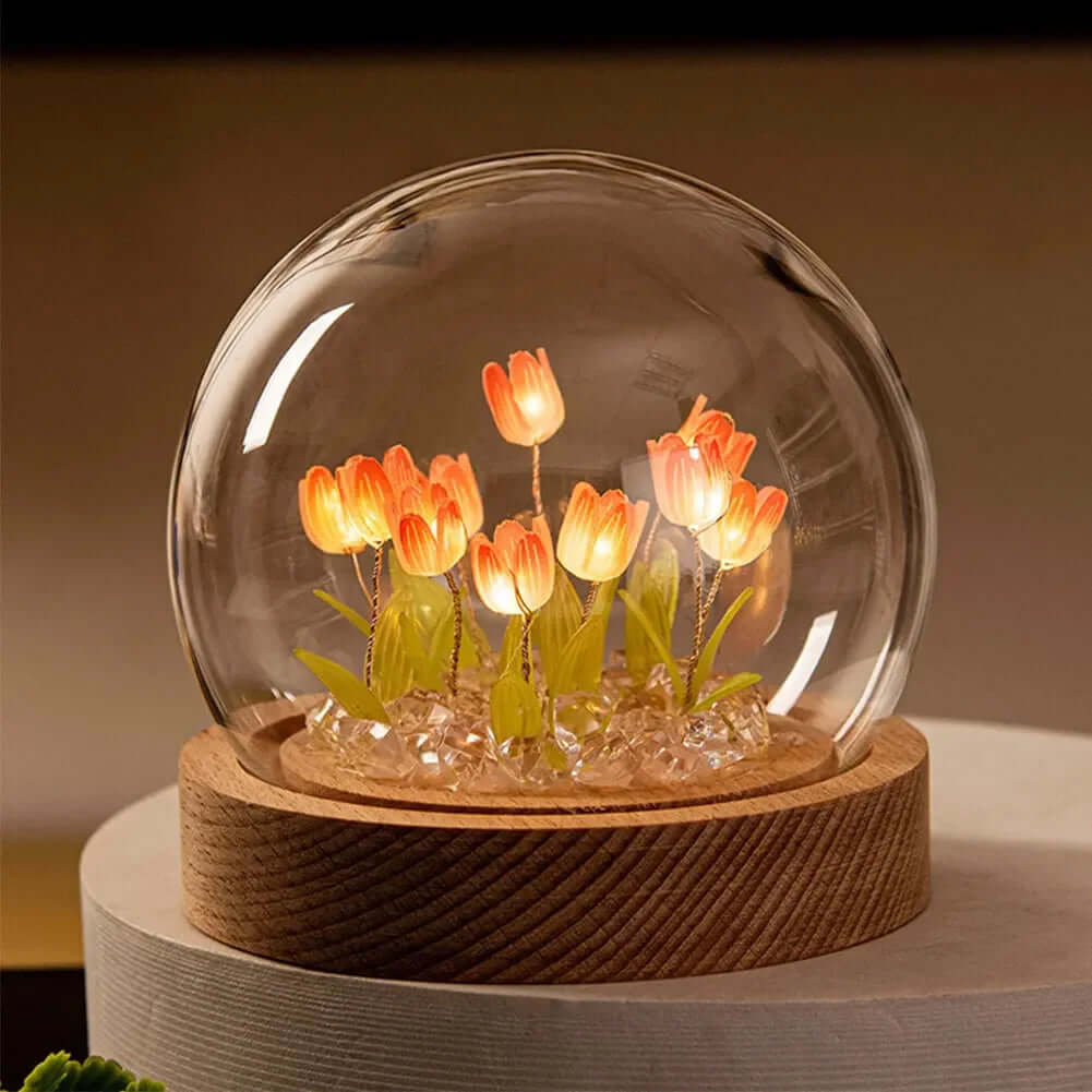 DIY Round Radiant Tulip Night Light