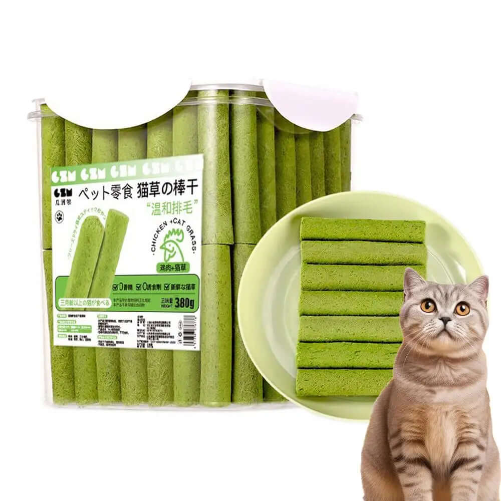 CatNutry™ | Cat Grass Sticks - Keep your furry friend healthy for a very very long life!