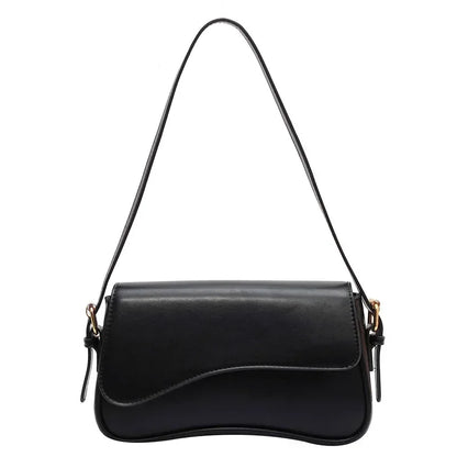 LuxeEra™ Vintage Leather  Flap Crossbody Bag
