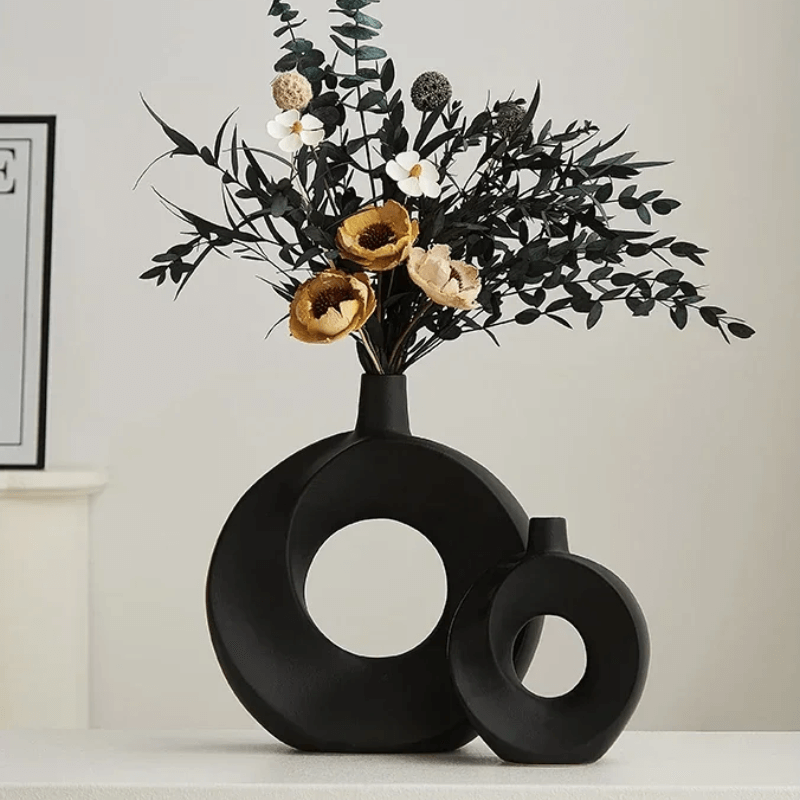 Nordic Elegance Donut Vase - Coolpho