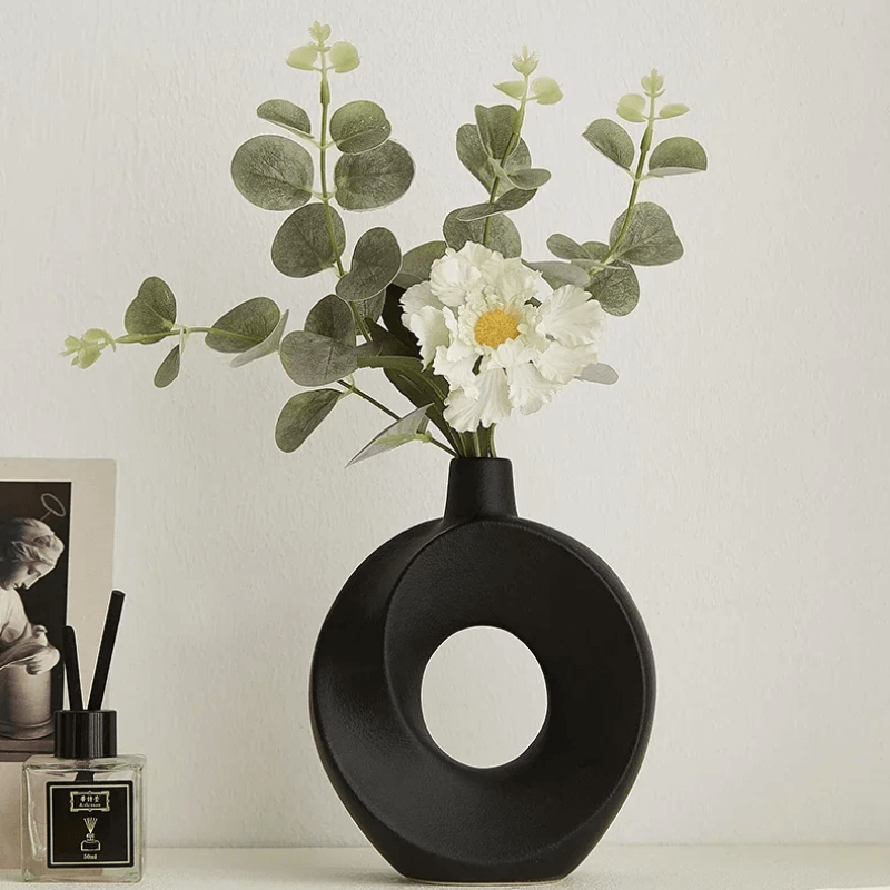 Nordic Elegance Donut Vase - Coolpho